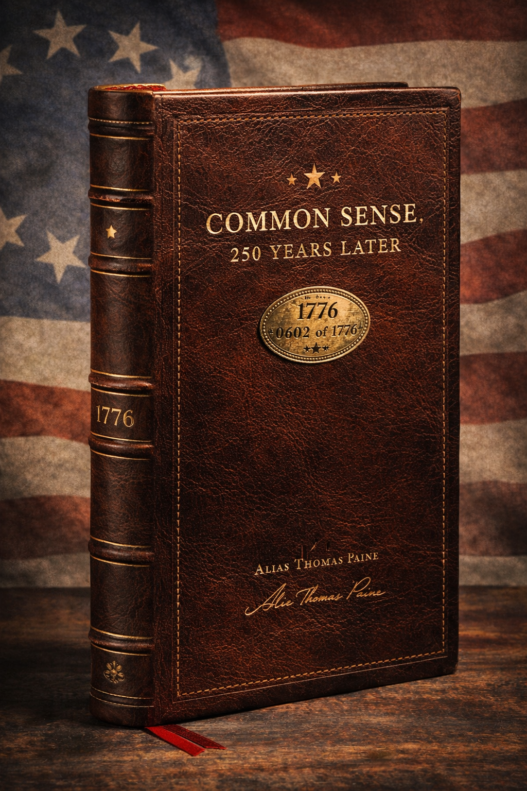 1776 Numbered Leather-Bound Edition (Signed) - PREORDER